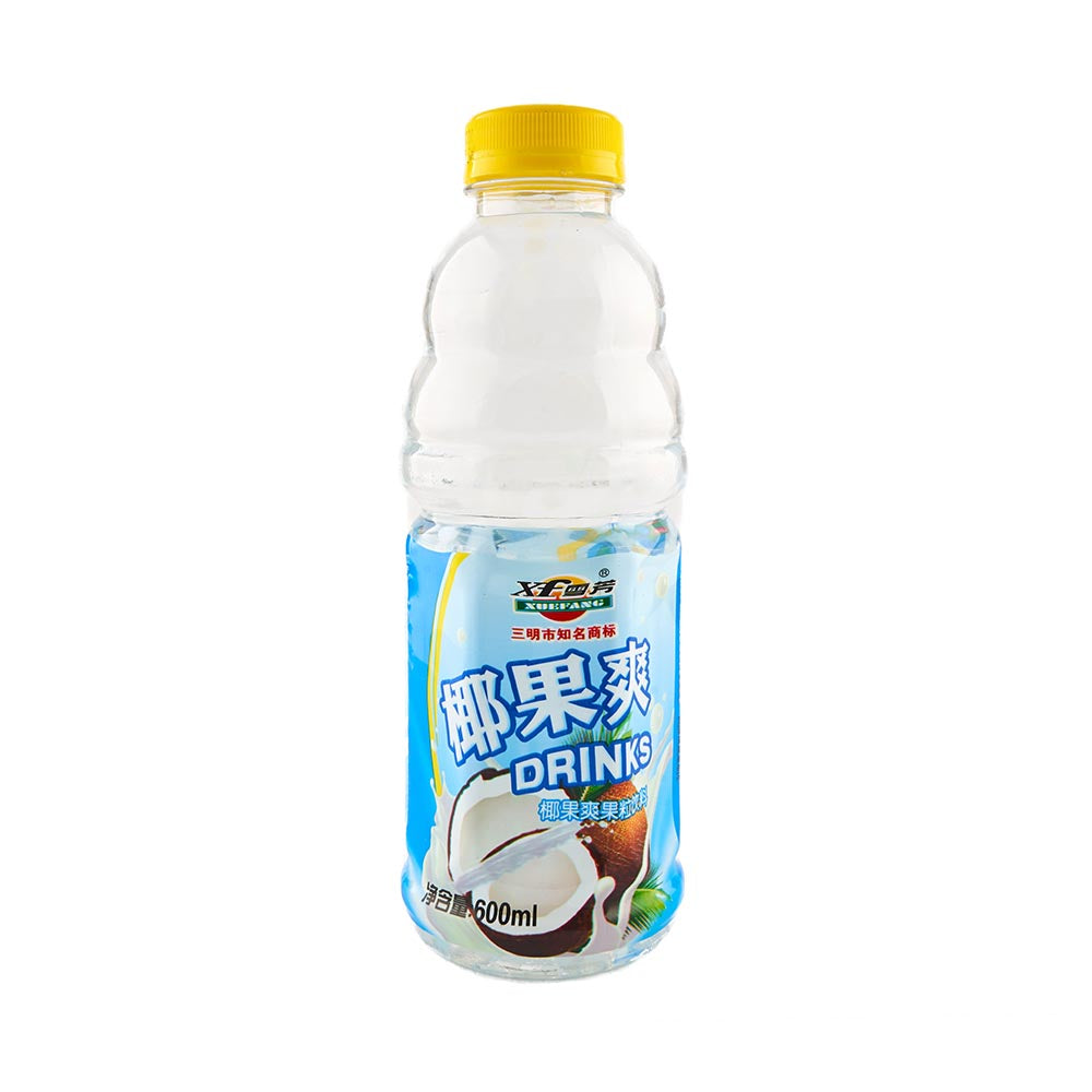 Bebida sabor coco con gelatina 600ml