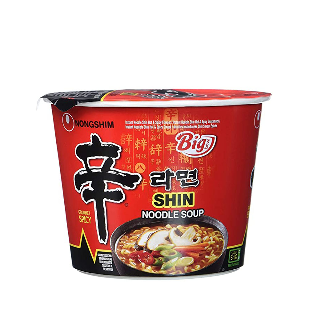 Tallarines instantáneos shin extrapicante cup 114g